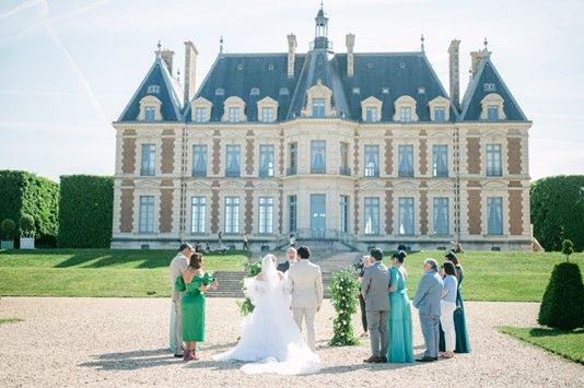 Foto de um mini wedding realizado pela Emoove Paris